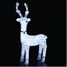 Χριστουγεννιάτικη Διακοσμητική Φιγούρα Ακρυλική Τάρανδος 100Χ52Χ36 cm| Aca Lighting | X08200224